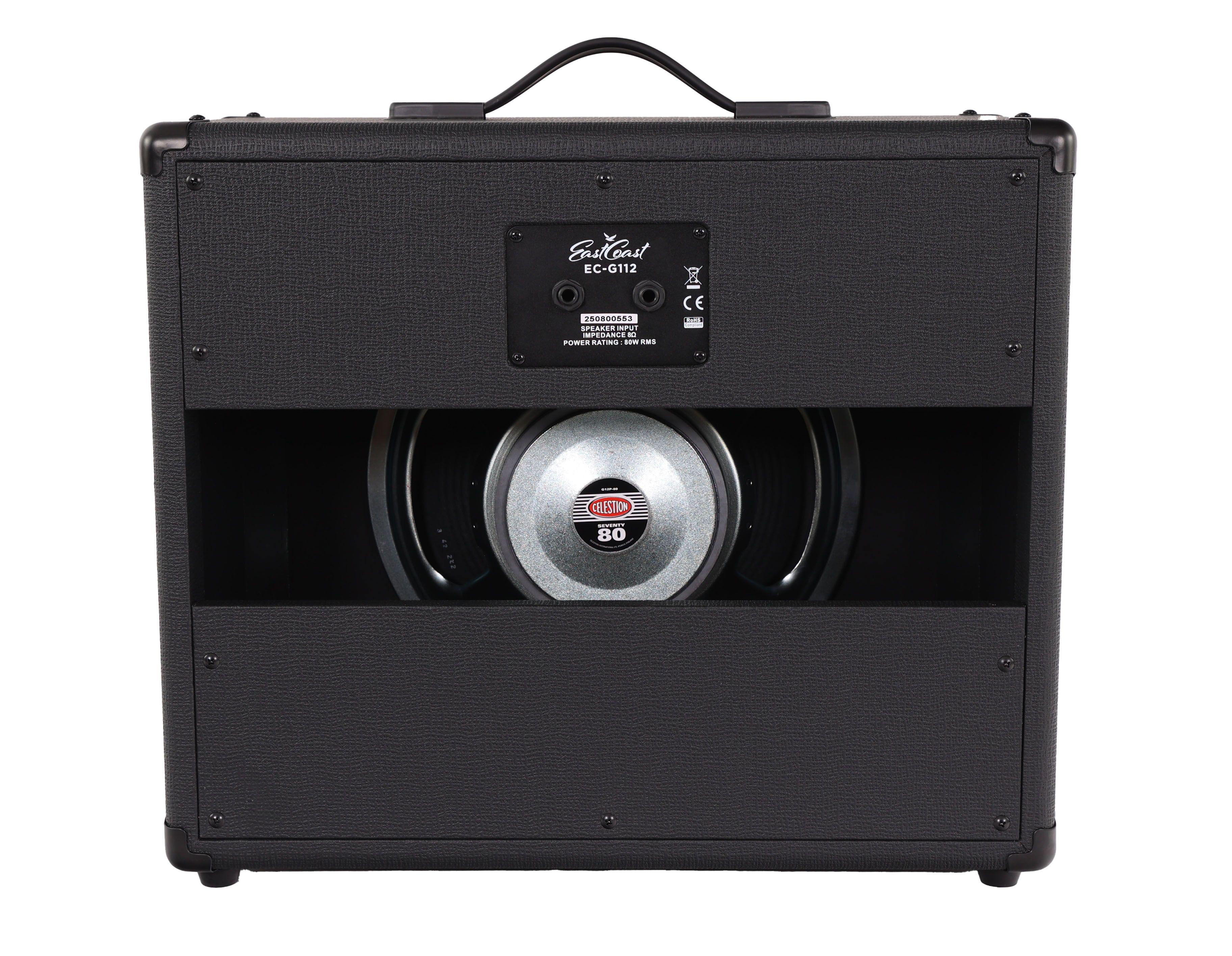 Eastcoast EC-G112 Celestion Seventy 80 Loaded 1x12 Speaker Cabinet